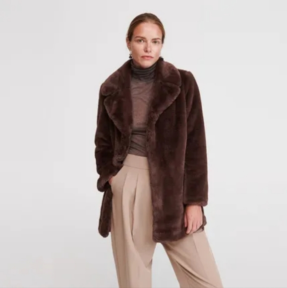 Zara faux fur jacket - Picture 4 of 5